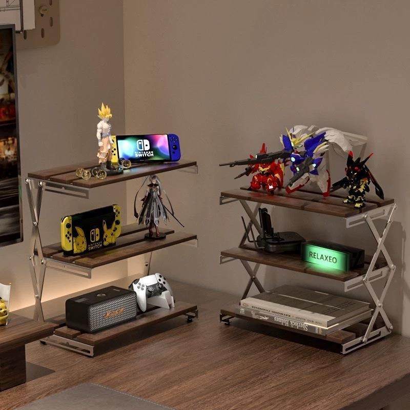 原木F98H66M8面置物架上置架免安装多功能户外桌子实架电脑桌桌物,收纳整理,书桌收纳置物架,淘宝优惠券,粉丝福利购,淘宝优惠卷