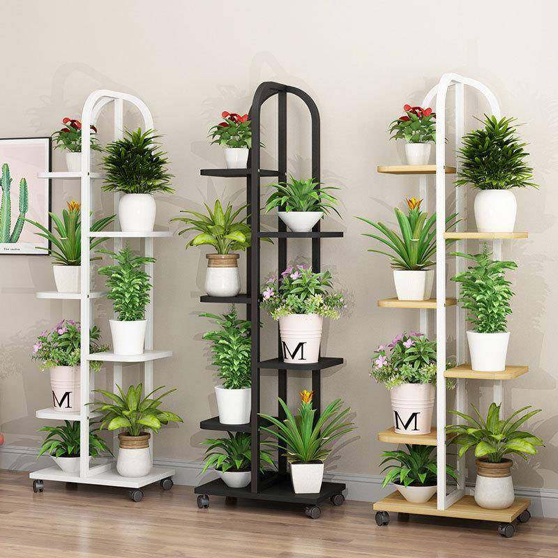 厂家花约架铁艺多层置物架落式厅ydhj室内阳台简现客代绿地萝支架