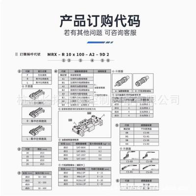 CHELIC气立可MRX系列偶式*无杆气缸磁MRX15050/100/150/2EDX0/250
