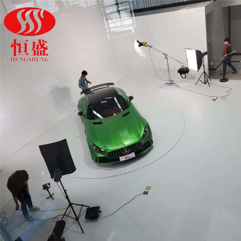 汽车展厅圆形旋转展示台