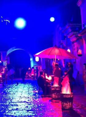 大量现酒吧KT专用吊式V仿真货LYL-DS004D电E子火盆灯圣诞节装饰铁