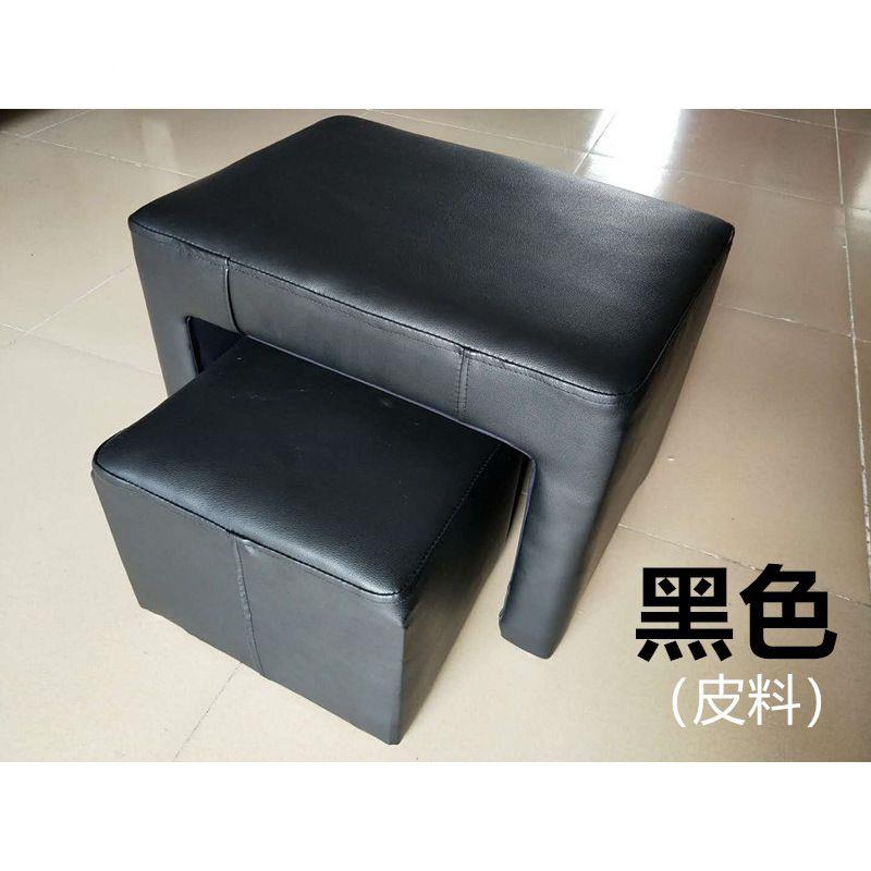 美甲美足足疗技师子母凳带脚垫