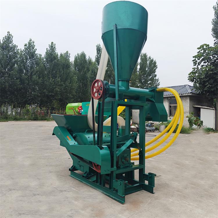 草自动进料稻草粉碎碎机效锤片式稻秸秆粉机果花491生秧豆秸粉草