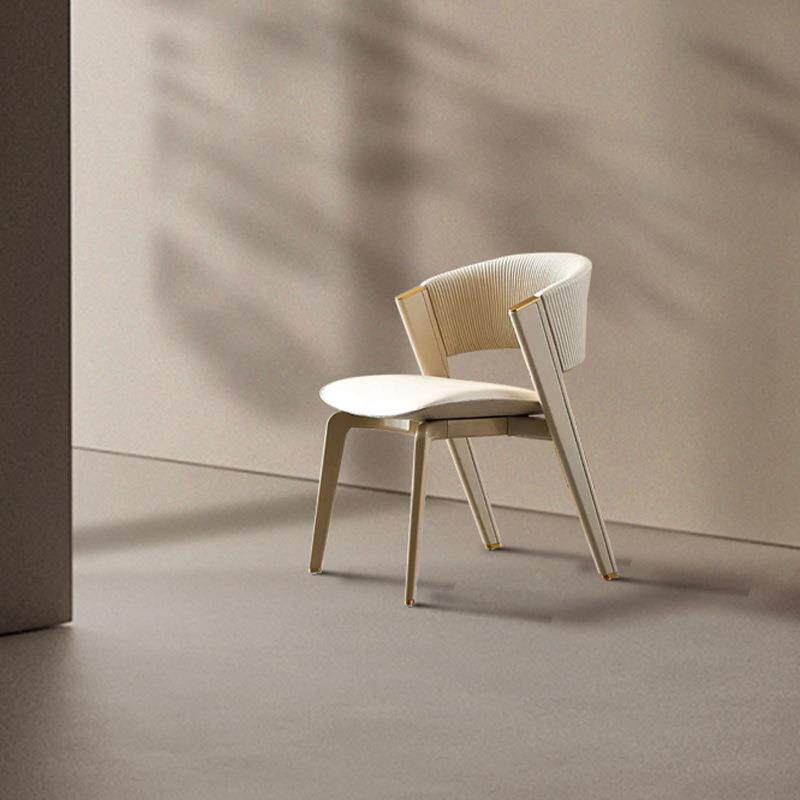 意式奢餐轻家用简约靠背凳椅子酒店洽谈椅公寓餐椅厅图片款餐桌皮