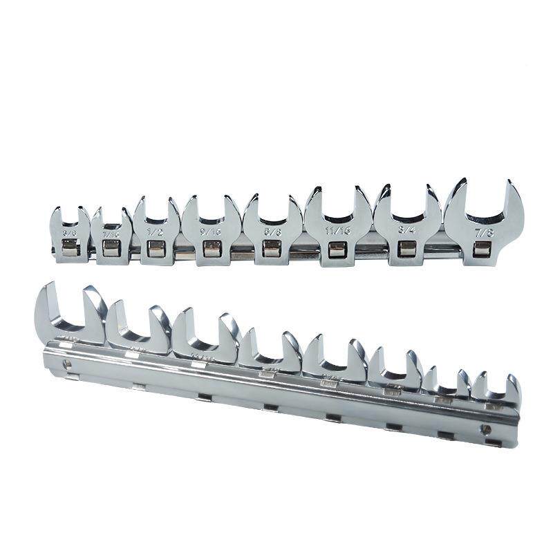 接F0anyaa开口头589S643公制英3/8口油管扳手头套装扳手制插件交