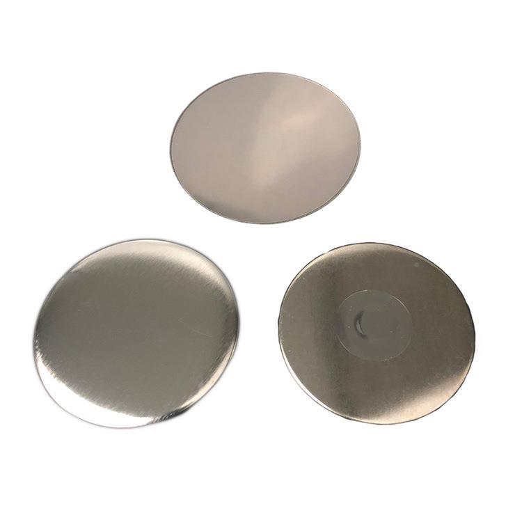 耗37mm性冰箱贴空白材料强磁圆形黑白板贴卡磁通创意标签材346100