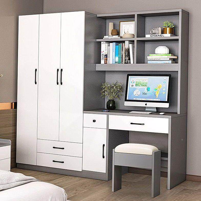 现代简ATN约桌带衣一桌电脑桌组书合写体字台学柜生书桌小户型连,鲜花速递/花卉仿真/绿植园艺,其它园艺用品,淘宝优惠券,粉丝福利购,淘宝优惠卷