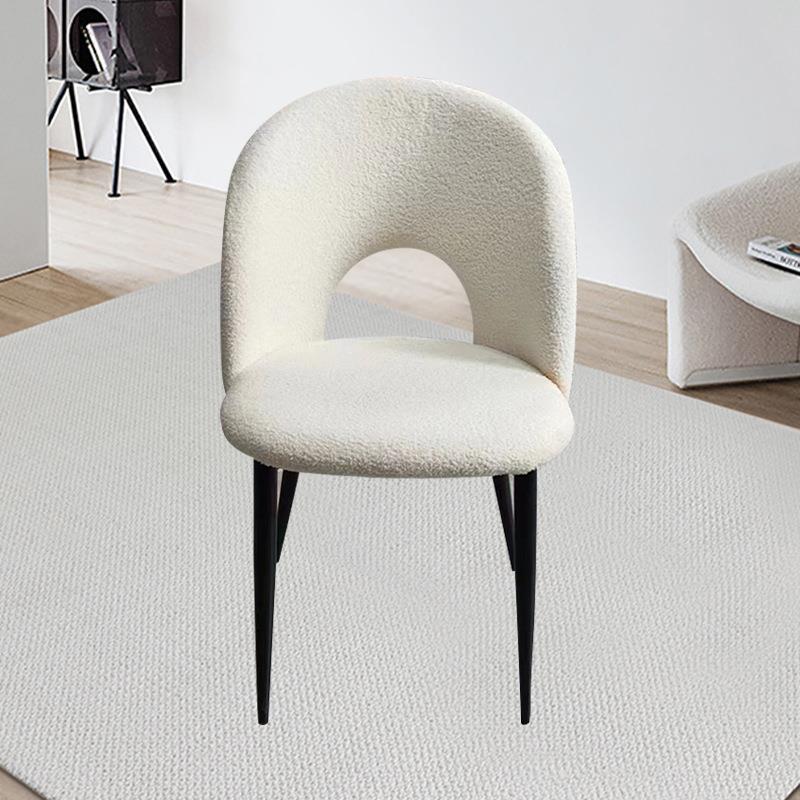 约餐酒B-1237s店软包靠背餐椅轻奢西厅间时尚餐椅别墅样板休闲洽