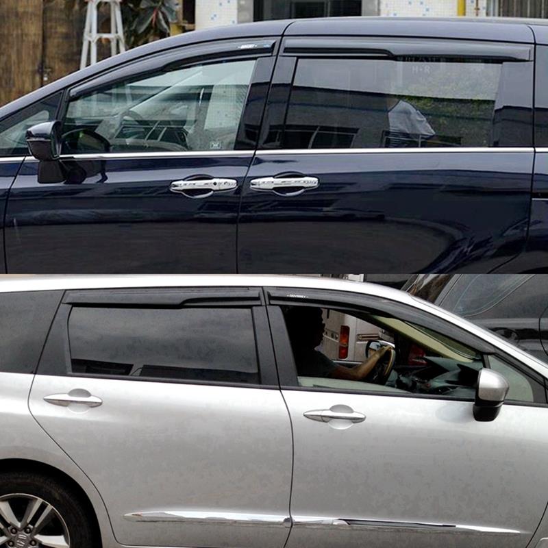 适用于03-05-09-21款奥德赛晴雨挡RB3车窗雨眉无限款挡雨板装饰条