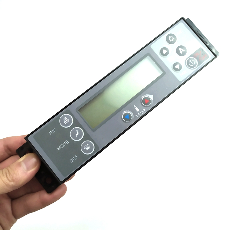 神刚挖掘机配件神钢200 210 230 330一6杠-6E空调控制面板显示器