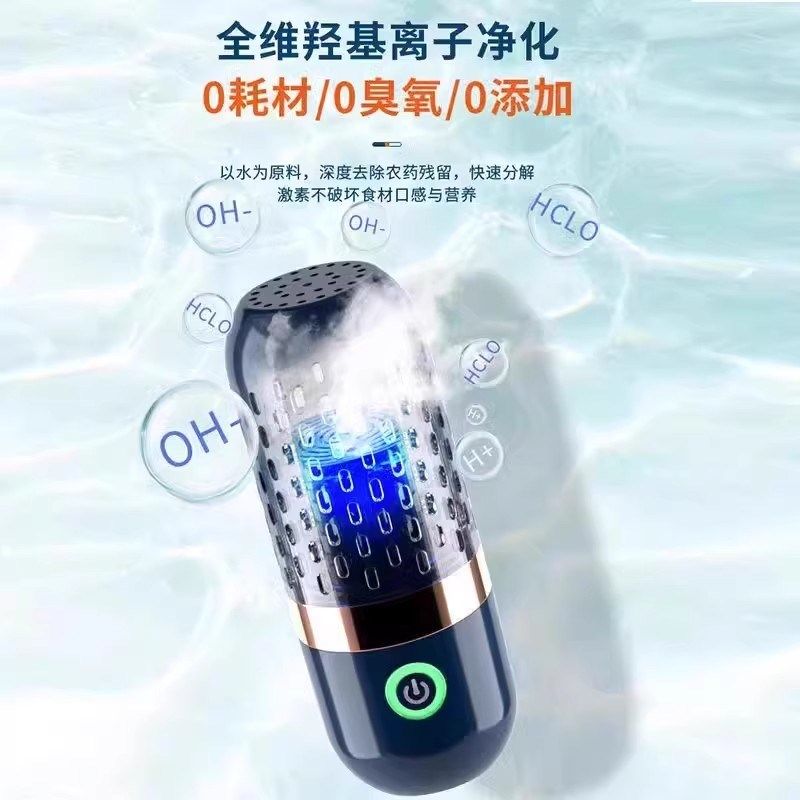 果蔬清洗机洗菜机家用神器食材净化器水果蔬菜杀菌消毒除农残厨房