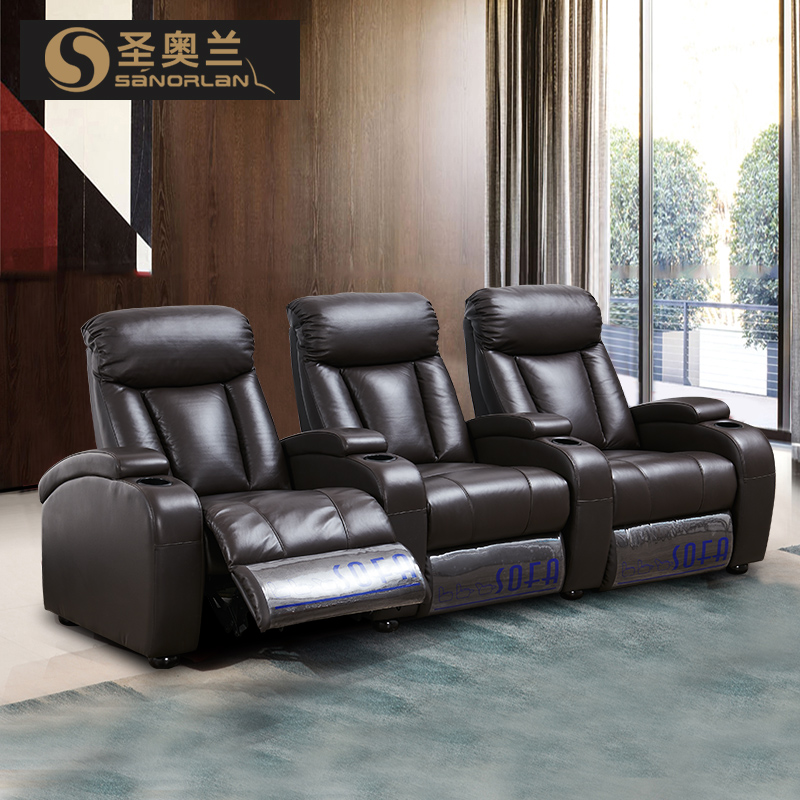家庭影院沙发头等电动太空舱科技布客厅组合影音室影视厅功能沙发