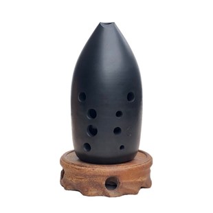 产地货源古埙10孔十孔双腔黑笔筒陶埙初学者入门学生成人趣谈乐器