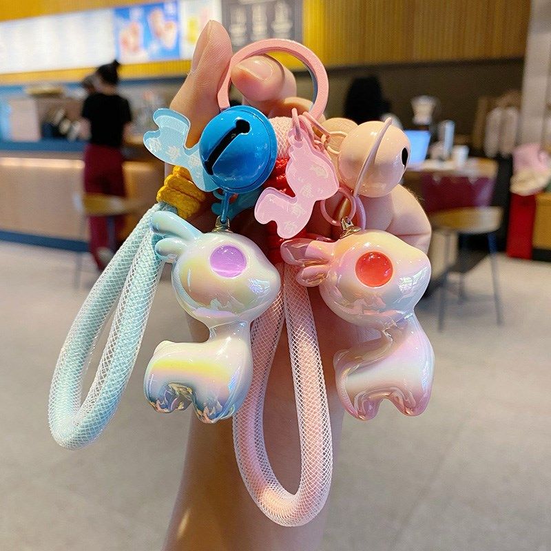 2024年新款炫彩一鹿有你车钥匙扣男书包挂件小饰品情侣钥匙链女款,汽车用品/电子/清洗/改装,车用钥匙扣,淘宝优惠券,粉丝福利购,淘宝优惠卷