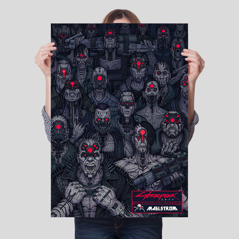 合金装备5幻痛游戏海报潜龙谍影V墙贴装饰电竞网咖壁画宿舍卧室纸