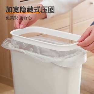 家庭缝隙垃圾桶卫生间厕所厨房客厅收纳桶缝塑料筒无盖长方形纸篓