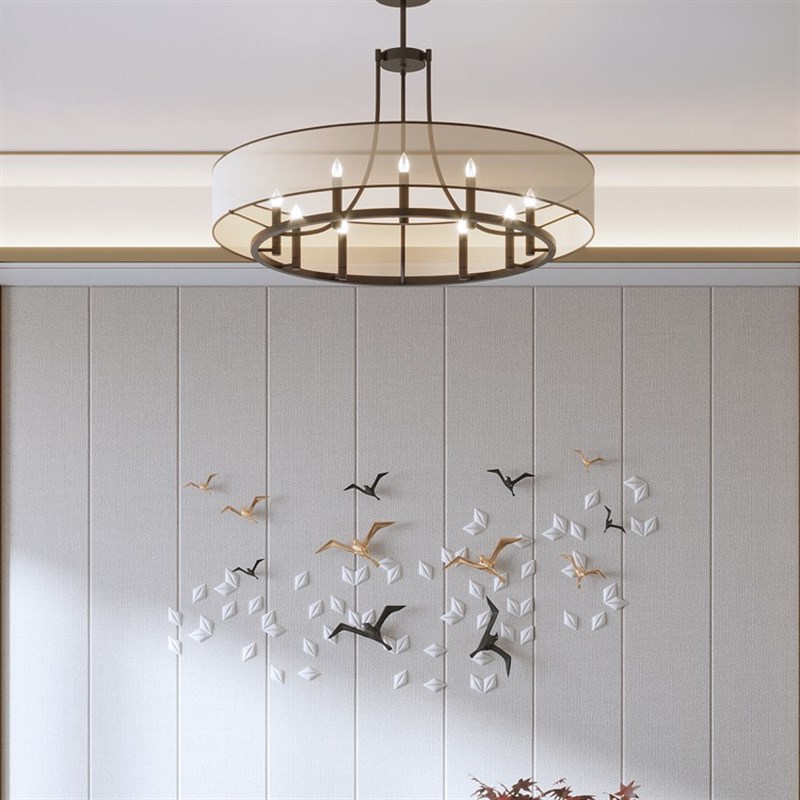 新中式吊灯客厅大灯卧室灯禅意餐厅中国风酒店包厢间茶室民宿吊灯