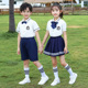 中小学生大合唱表演服装 儿童诗朗诵演出服歌咏比赛校服班服毕业照