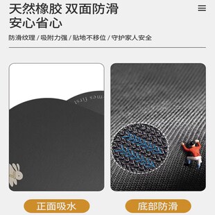 硅藻泥桌垫吸水桌布斗柜长条吧台电视柜防脏垫进门鞋柜桌面保护垫