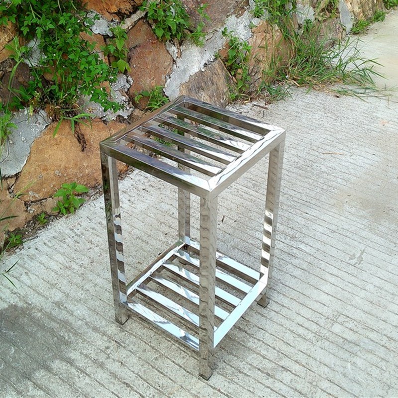 不锈钢鱼缸架花架底柜底座多层置物架水族箱花盆架可定做