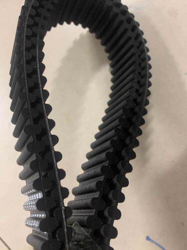 速发橡胶PU同步带STD8M-560 S8M-576 S8M-584 S8M-600/624圆弧开