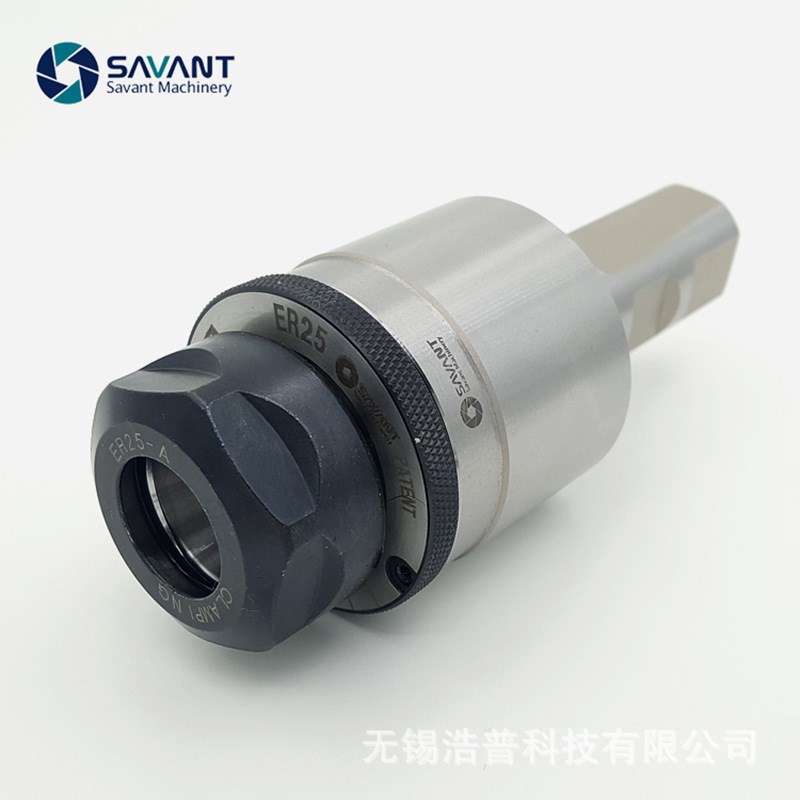 速发自动定心可调式浮动铰刀柄 夹持2-16MM ER25带内冷浮动铰刀柄