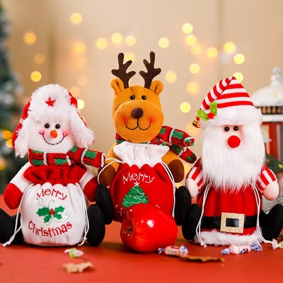 速发2022圣袋节礼诞物袋袋平安夜幼儿园儿童平果礼盒礼品袋子