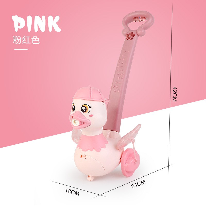 速发泡泡机多孔泡泡手推车小鸭子儿童玩泡泡具机地摊