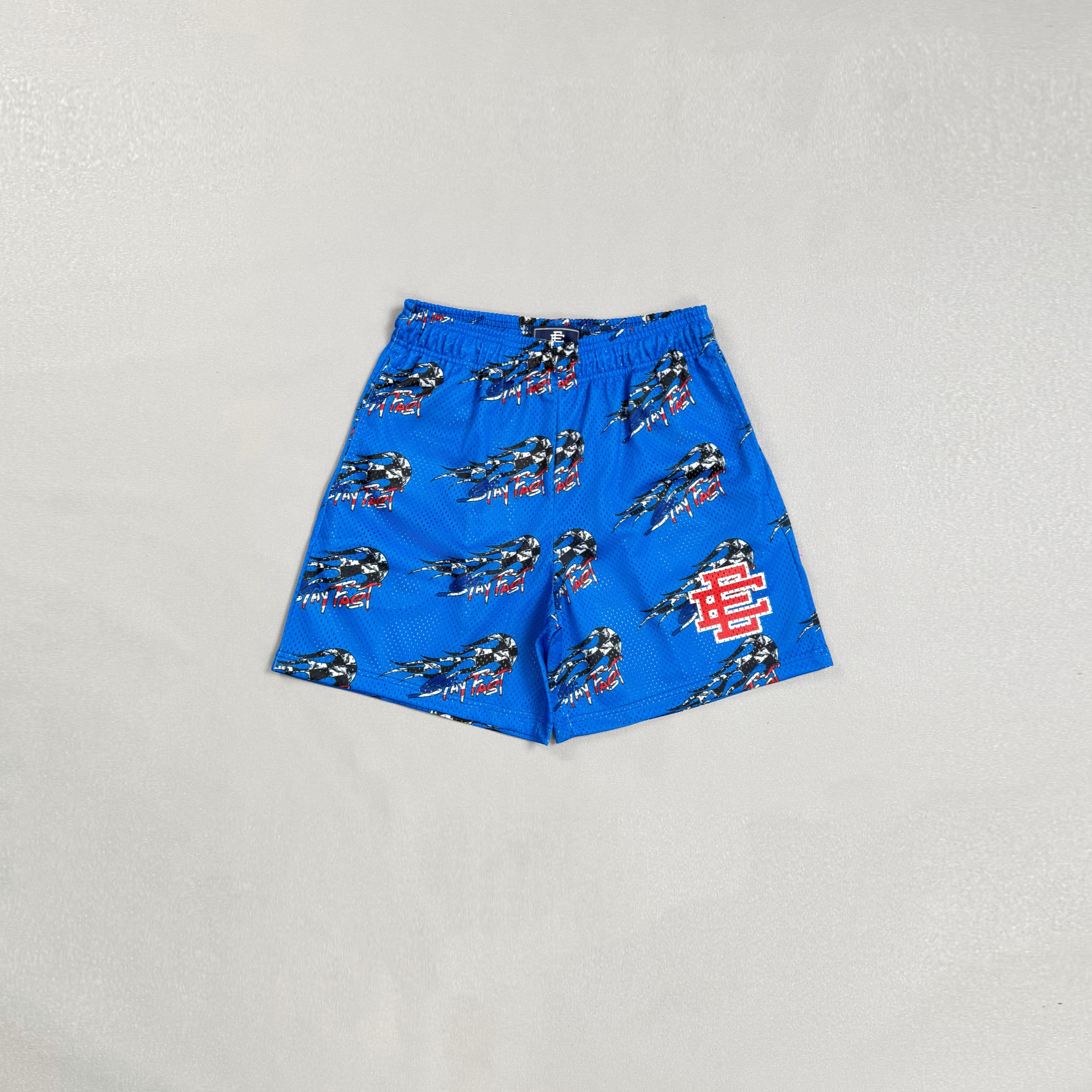 thumbnail for Europe and America EE shorts 25SS men's and women's couples versatile high street casual shorts