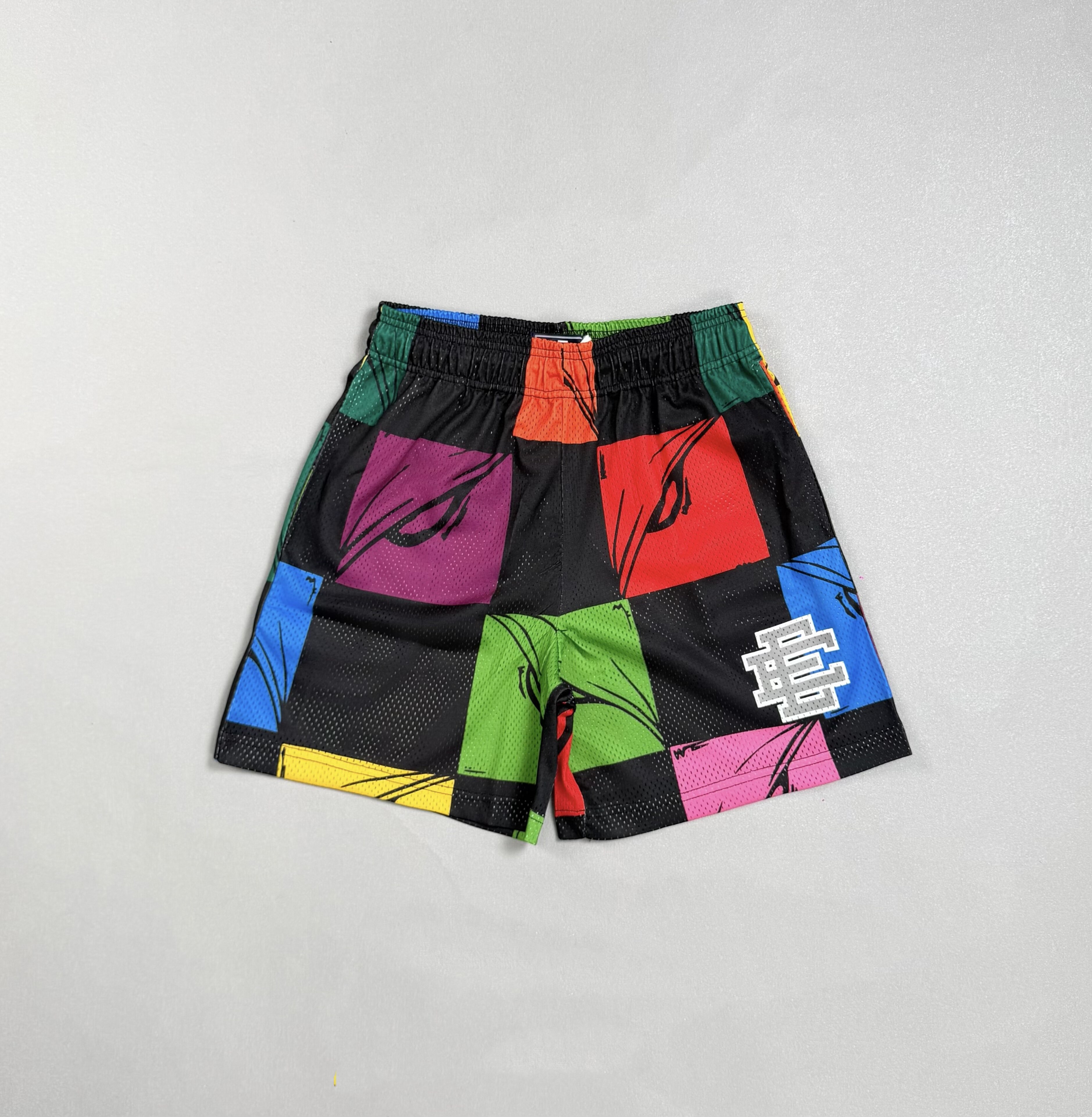 thumbnail for Europe and America EE shorts 25SS men's and women's couples versatile high street casual shorts