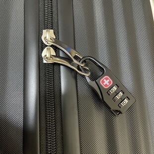 热销爆款迷你背包箱包锁锌合金军刀十字密码锁拉链小挂锁