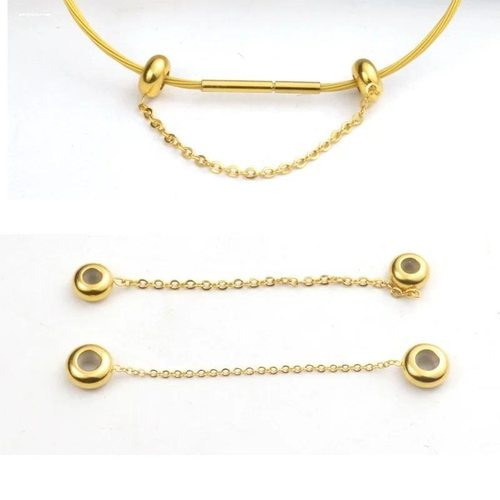 手炼女防开扣设计轻奢小众手饰防