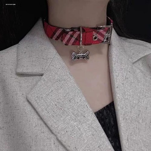 甜酷可爱骨头项圈情侣个性choker