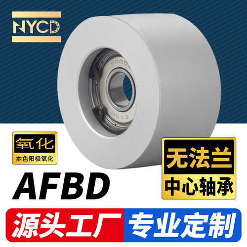 NYCD无法兰同步轮惰轮带两边轴承