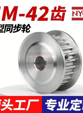 S5M42齿同步轮 槽宽22 AF型 皮带轮齿轮滑轮42S5M200-A同步带轮