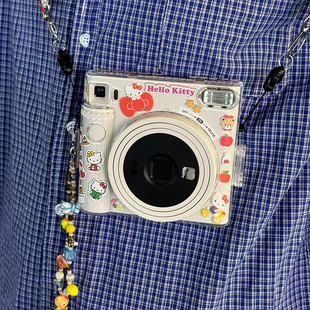 hellokitty富士sq1拍立得保护壳防摔耐磨相机专用透明水晶硬外壳