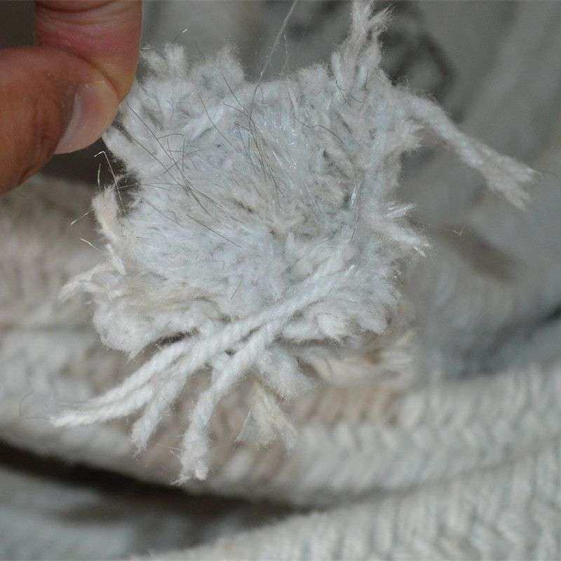 热卖陶瓷纤维圆编绳炉门盘根 陶瓷纤维制品 炉门密封陶瓷纤维绳
