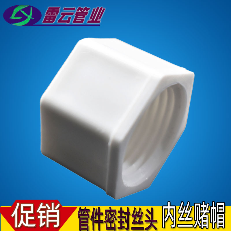 密封内丝堵头ppr带丝管堵4分6分1寸内牙口丝堵水管外丝头测压配件