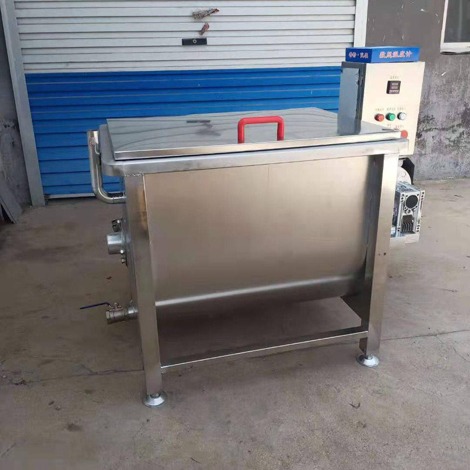 新款家用小型鸡鸭鹅自动恒温搅拌烫毛机 家禽专用烫毛机全套厂家