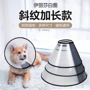 伊丽莎白圈狗狗猫咪项圈脖套防舔咬圈软伊莉莎白圈宠物头套项圈子