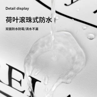 卫生间窗帘滑轨免打孔防水防霉小窗户遮光浴帘宿舍厕所遮挡帘卡通