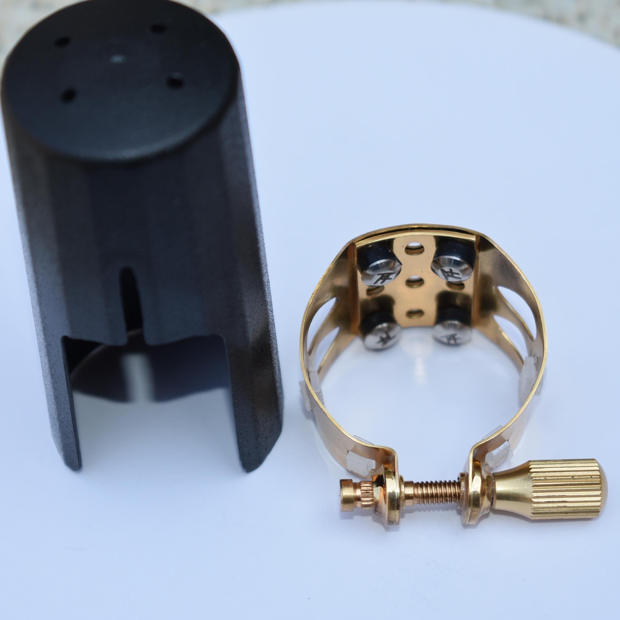 降E中音萨克斯笛头卡子卡箍哨片夹4点接触音色优美配送卡帽