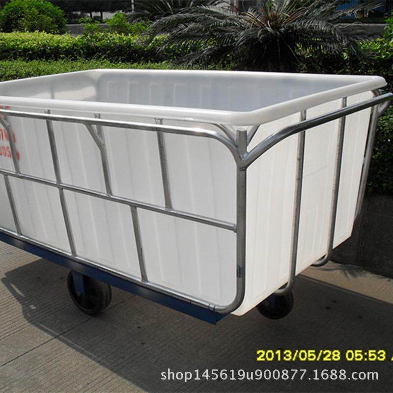 水25.5.6耐撞击方形/聚乙烯箱布车 无纺布周转印染用牛筋桶推染布