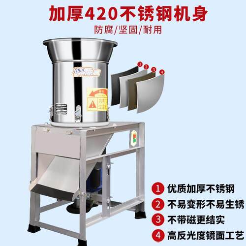 全自动辣椒商用切菜机电动不锈钢切草机新款多功能瓜果蔬菜粉碎机