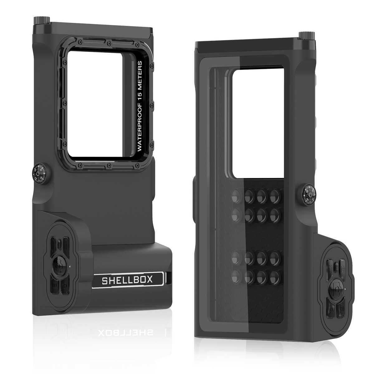 HARD-SHELL BLUETOOTH TRACEABLE DUST-PROOF CASE CREEK ANTI-BAG UNDERWATER DRIFTING WATERPROOF LAPPER WATERPROOF TOUR DIVER HAND DROP CAMERA