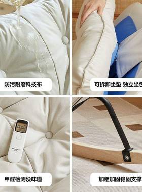 懒人沙发阳台闲子摇摇PEE椅大人躺椅沙椅发摇舒休适沙发椅客厅双