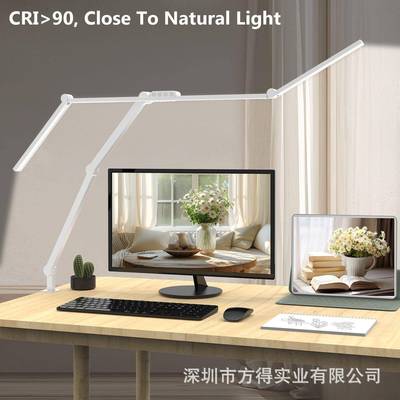 工厂销不LFDDL13白E直D护眼夹子式臂折叠工长作学习欧美占桌面阅