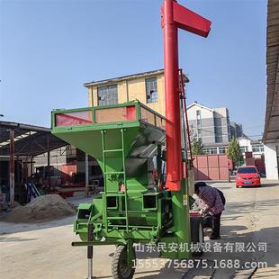 商用大型玉车米脱式粒机移动打JSJ苞米机铲上料打玉机双米筒