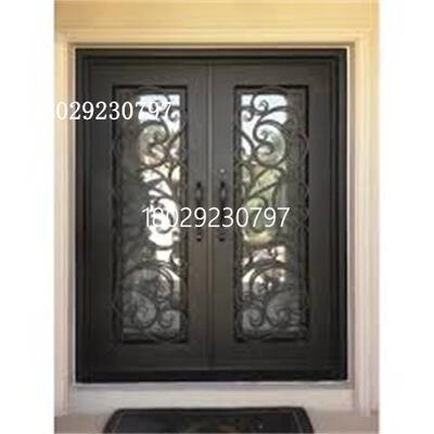 围村墙庭院门户外院JLE子双进户铁门艺开门小区农自建花园大门