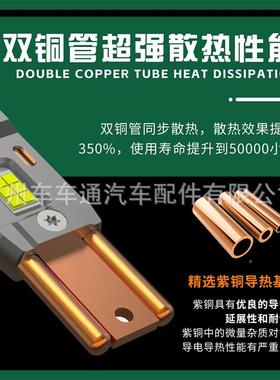 汽车leIGHd大灯1010W迷你款900590069012H1H4H7H1车灯超亮LED